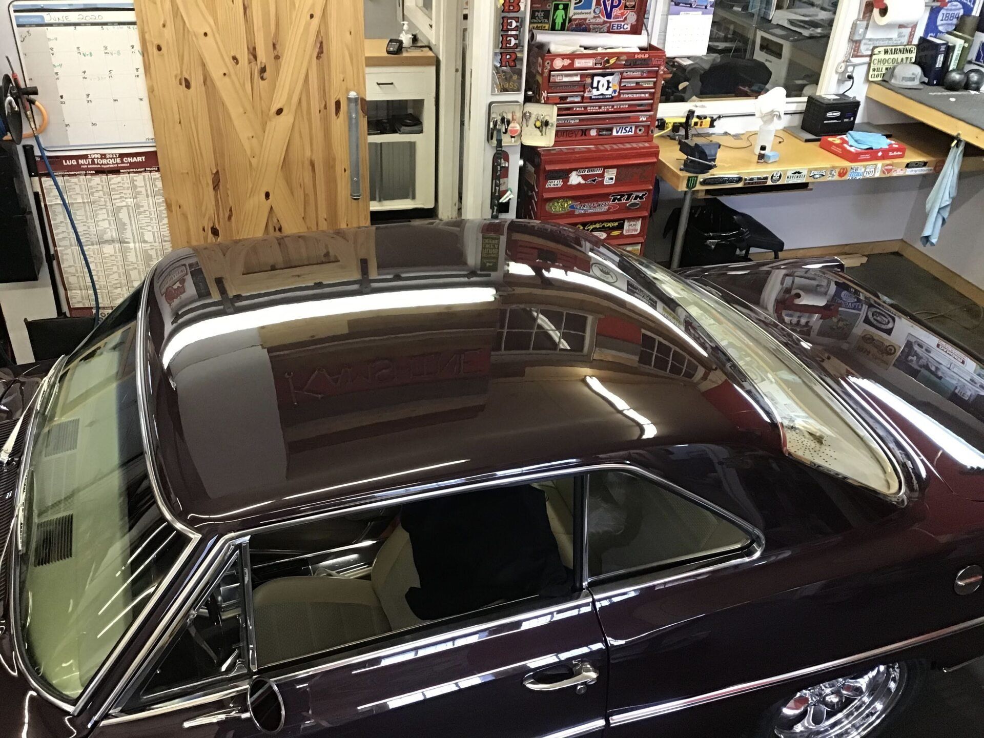 View Top Of Car — Kamloops, BC — Kamshine Automotive Detailing Ltd.