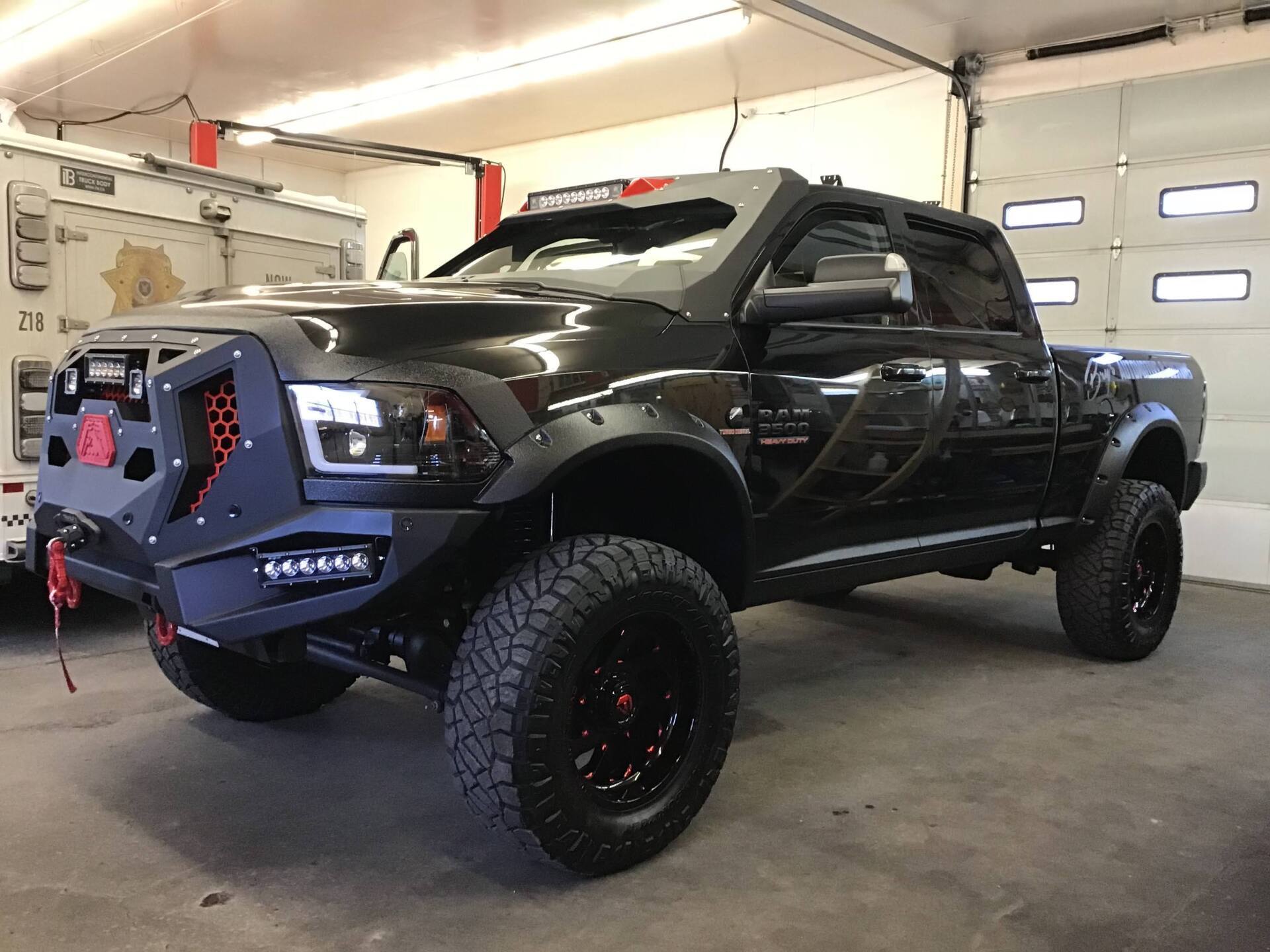 New Black Pick Up Car — Kamloops, BC — Kamshine Automotive Detailing Ltd.