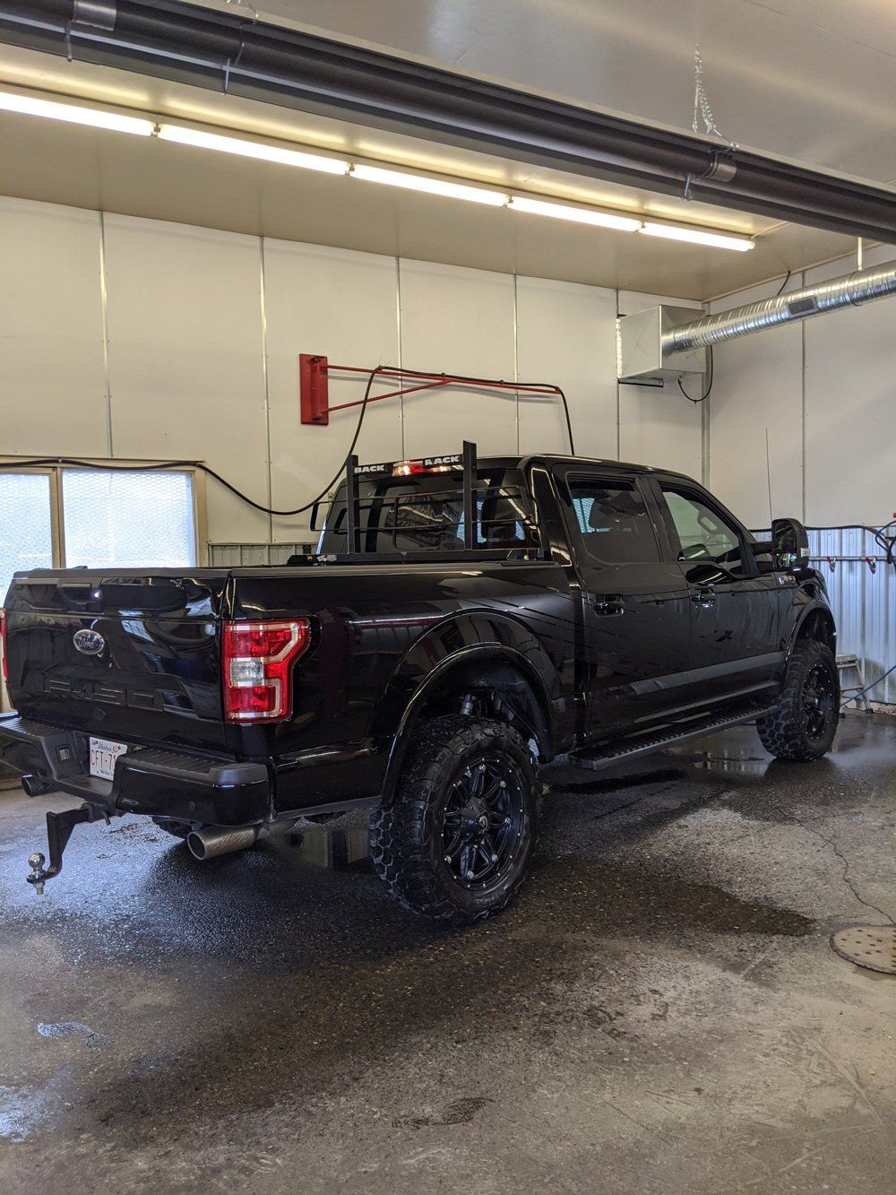 Big Car After Car Wash Inside Shop — Kamloops, BC — Kamshine Automotive Detailing Ltd.