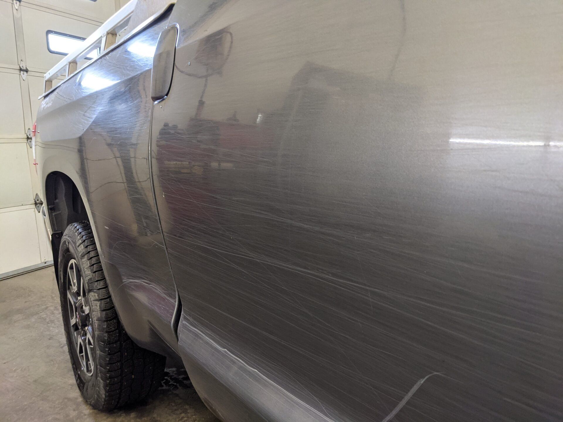 Scratched on the Car Door — Kamloops, BC — Kamshine Automotive Detailing Ltd.