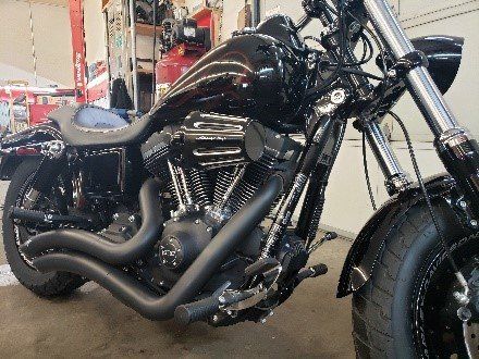 Motorcycle with Custom Engine — Kamloops, BC — Kamshine Automotive Detailing Ltd.