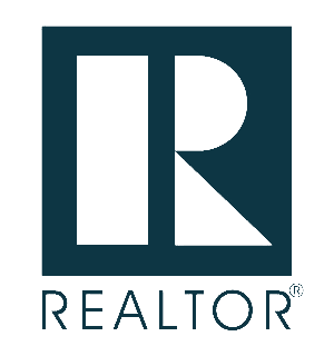 the realtor logo is a square with the letter r in it .