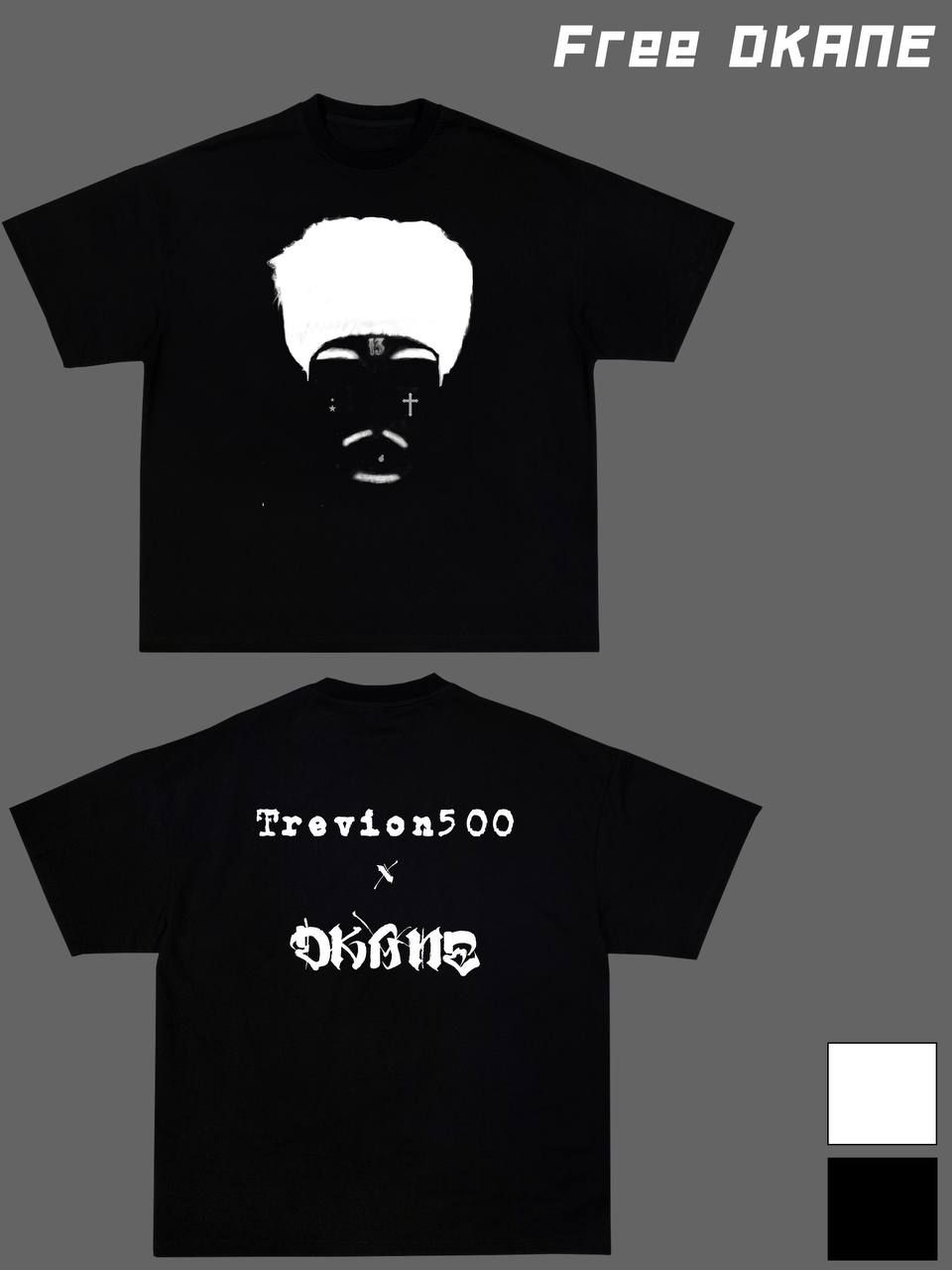 Trevion500 x Dkane tee shirt - Black