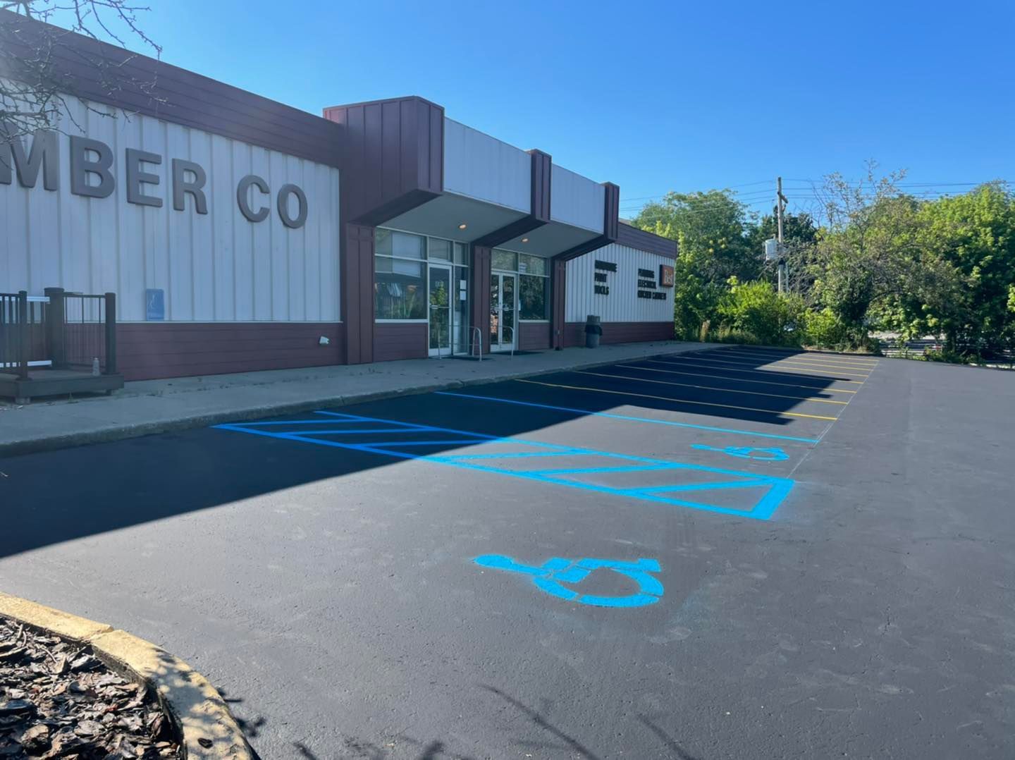 Handicapped Parking Spaces — Bloomington, IN – Bloomington Seal Coating