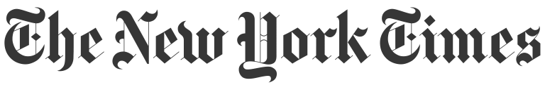 Logo for the New York Times
