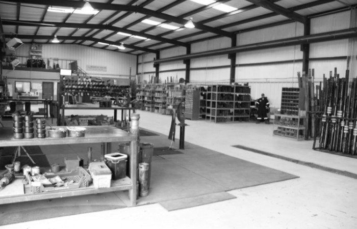 Oilfield Company Warehouse in Lubbock, TX