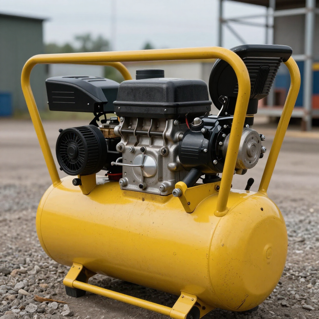 Compresor portátil para trabajo en campo