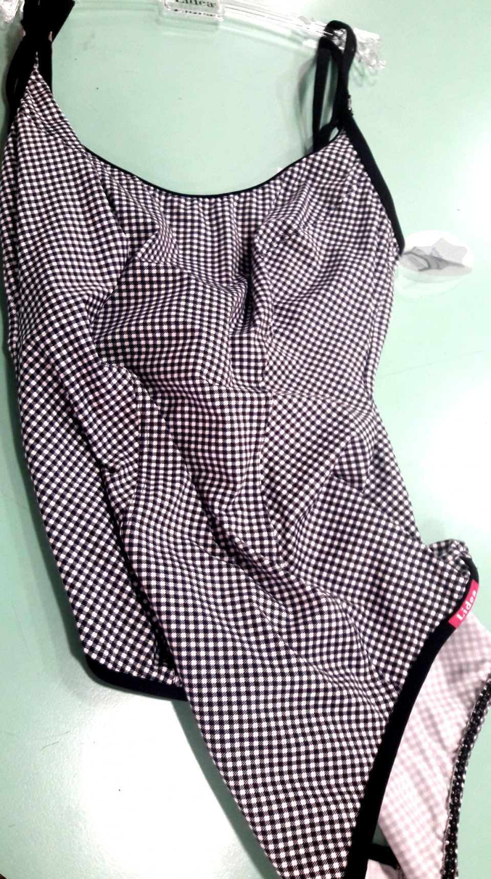 Costumi interi a quadretti