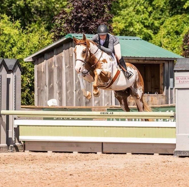 One of Kings Meadow's students at a horse show