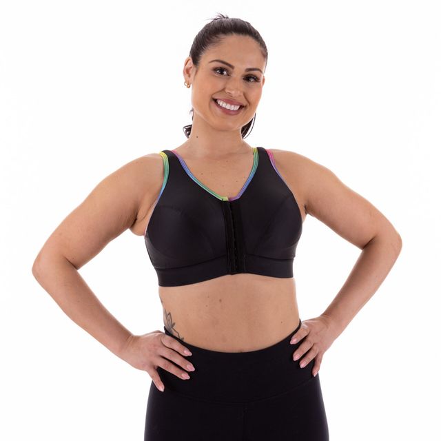 Enell Maximum Control Wire-Free Sports Bra (1 Black) : : Clothing,  Shoes & Accessories