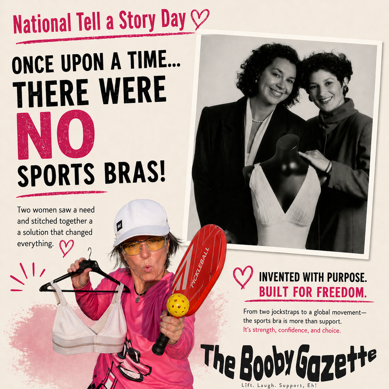 Thefirst sports bra ever!