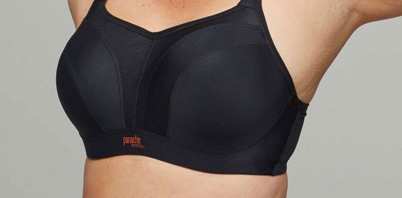 Buy Grey Marl Next Active Sports High Impact Full Cup Wired Bra