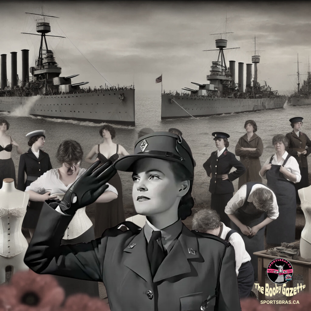 Did You Know That World War Help Popularize the Bra? Women at War Remembrance Day