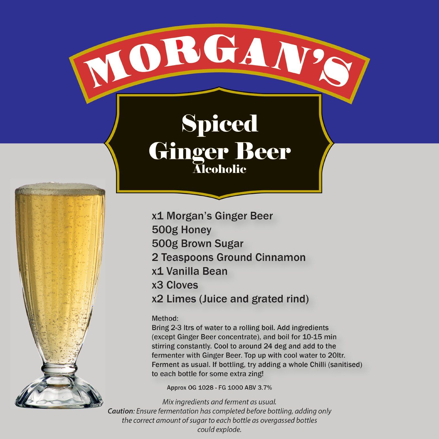spiced ginger