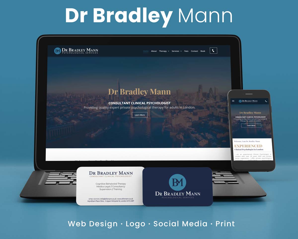 Psychologist Website & Logo Design