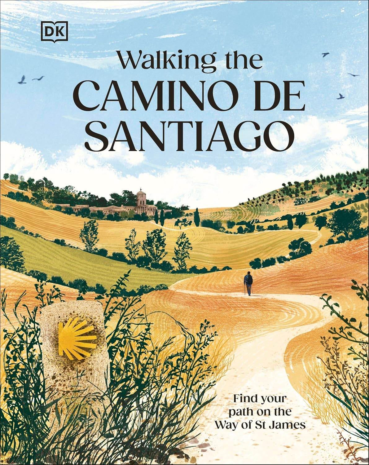 The cover to the DK book Camino de Santiago. 