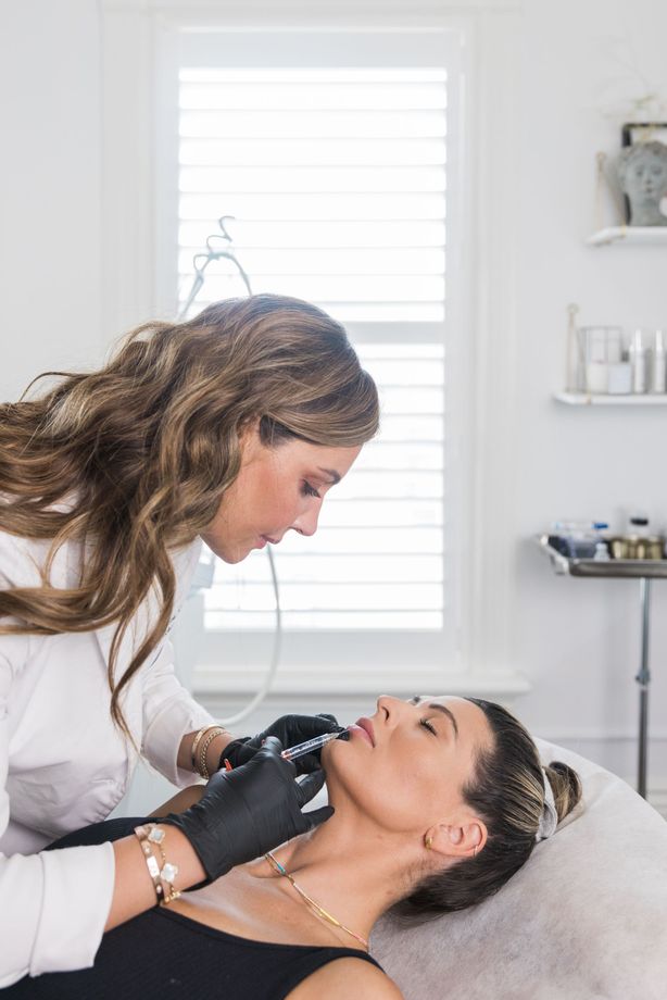 dermal filler injection treatment