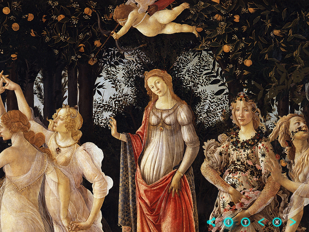 Botticelli Spring - Art Legacy Screenshot - Art History app by LANDKA ®