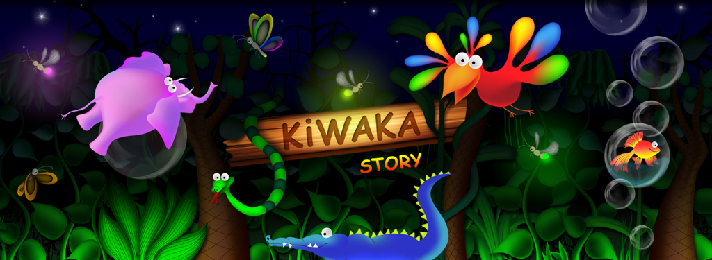 Kiwaka Story - Constellations book for kids by LANDKA ®