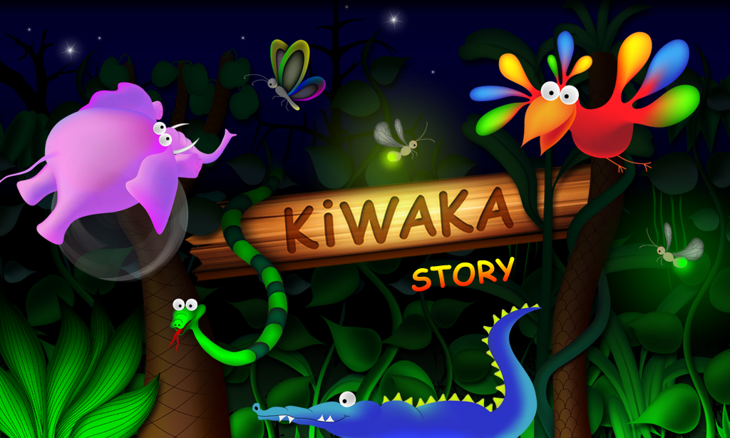 Kiwaka Story - Constellations book for kids by LANDKA ®