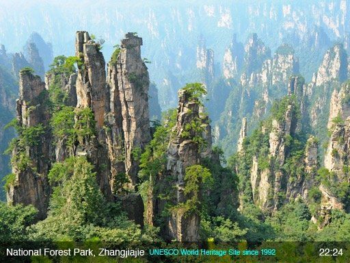Zhangjiajie - Live Gallery - Nature Screen Display - App by LANDKA ®
