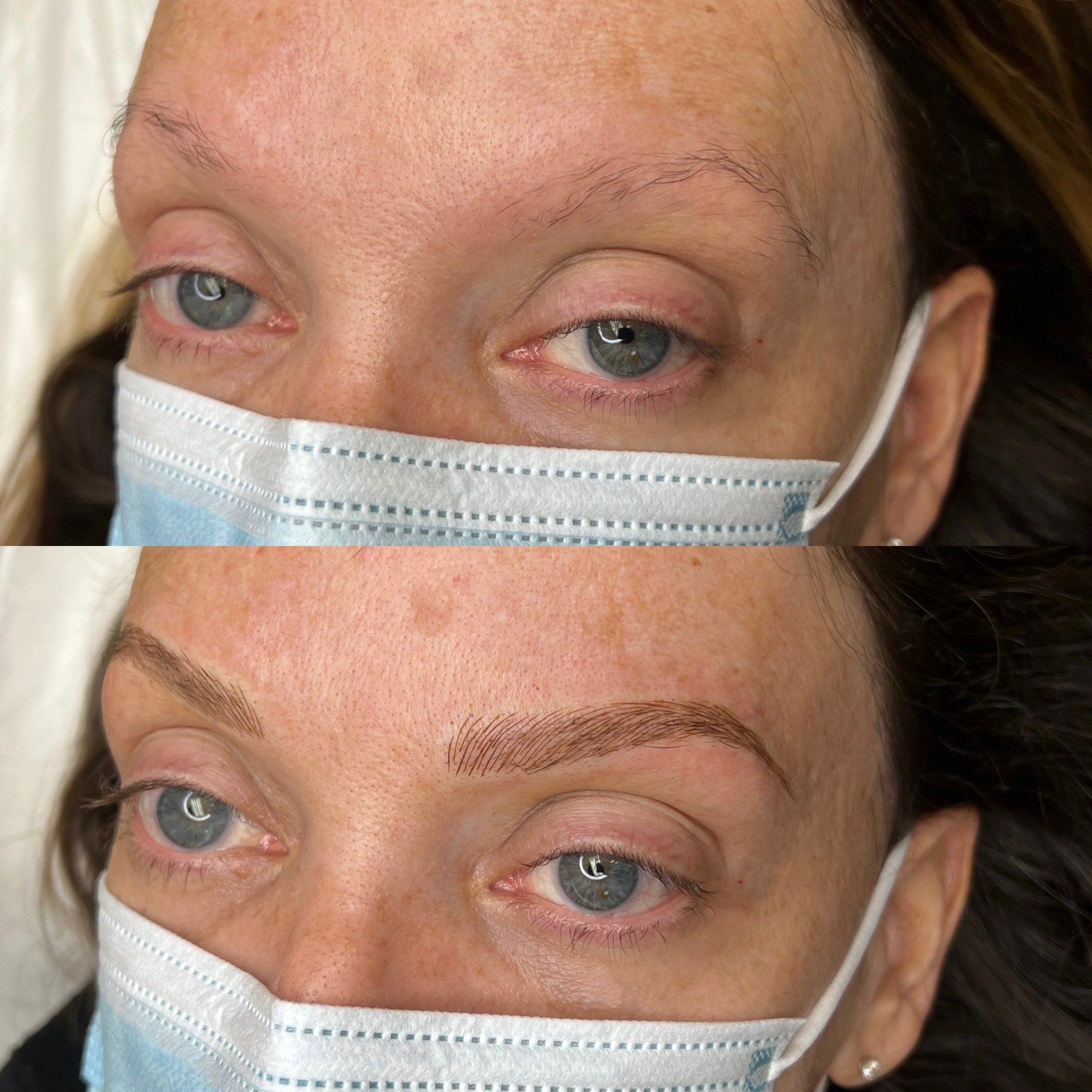 natural microblading eyebrows Kentucky Lexington