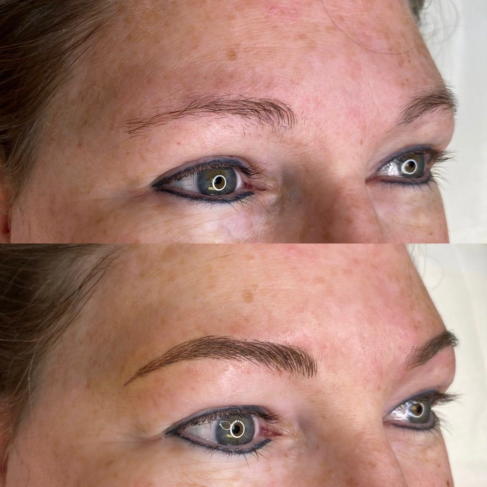 natural microblading eyebrows Kentucky Indiana