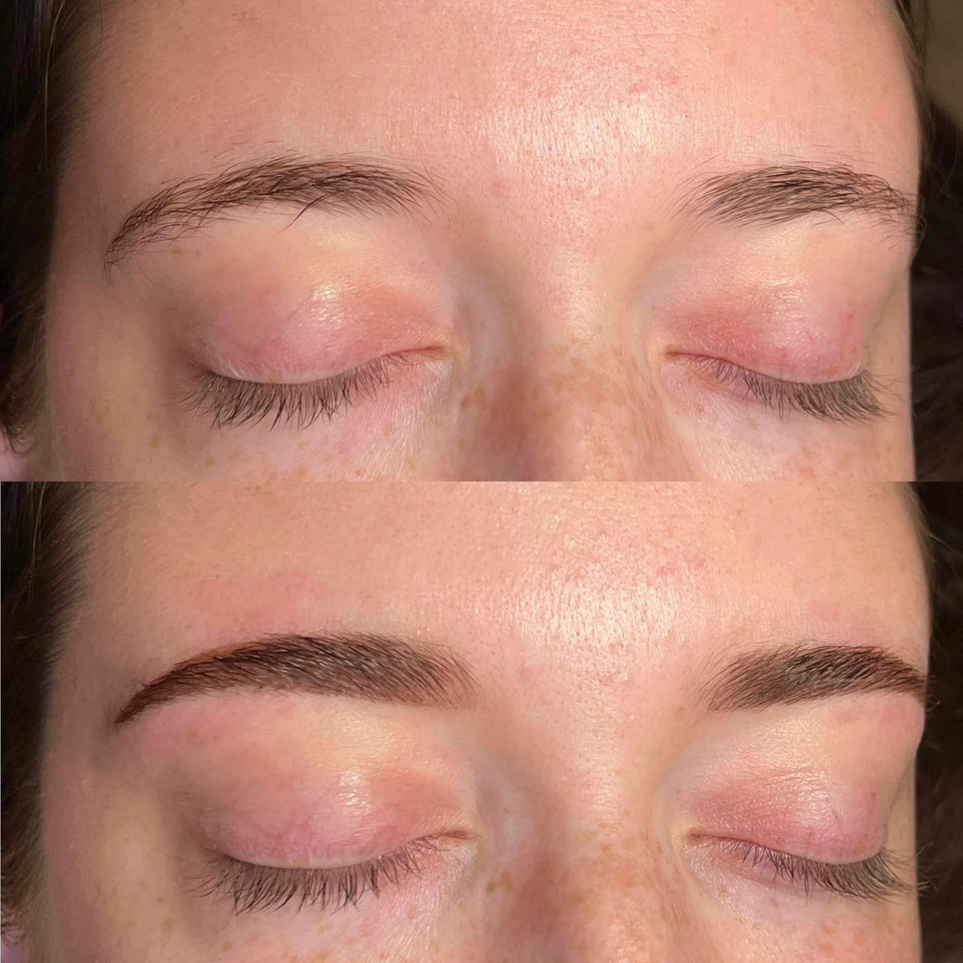 eyebrow wax and henna tint