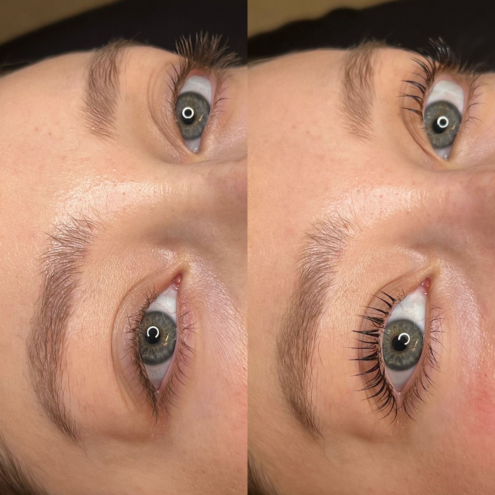 eyelashes lash lift and tint