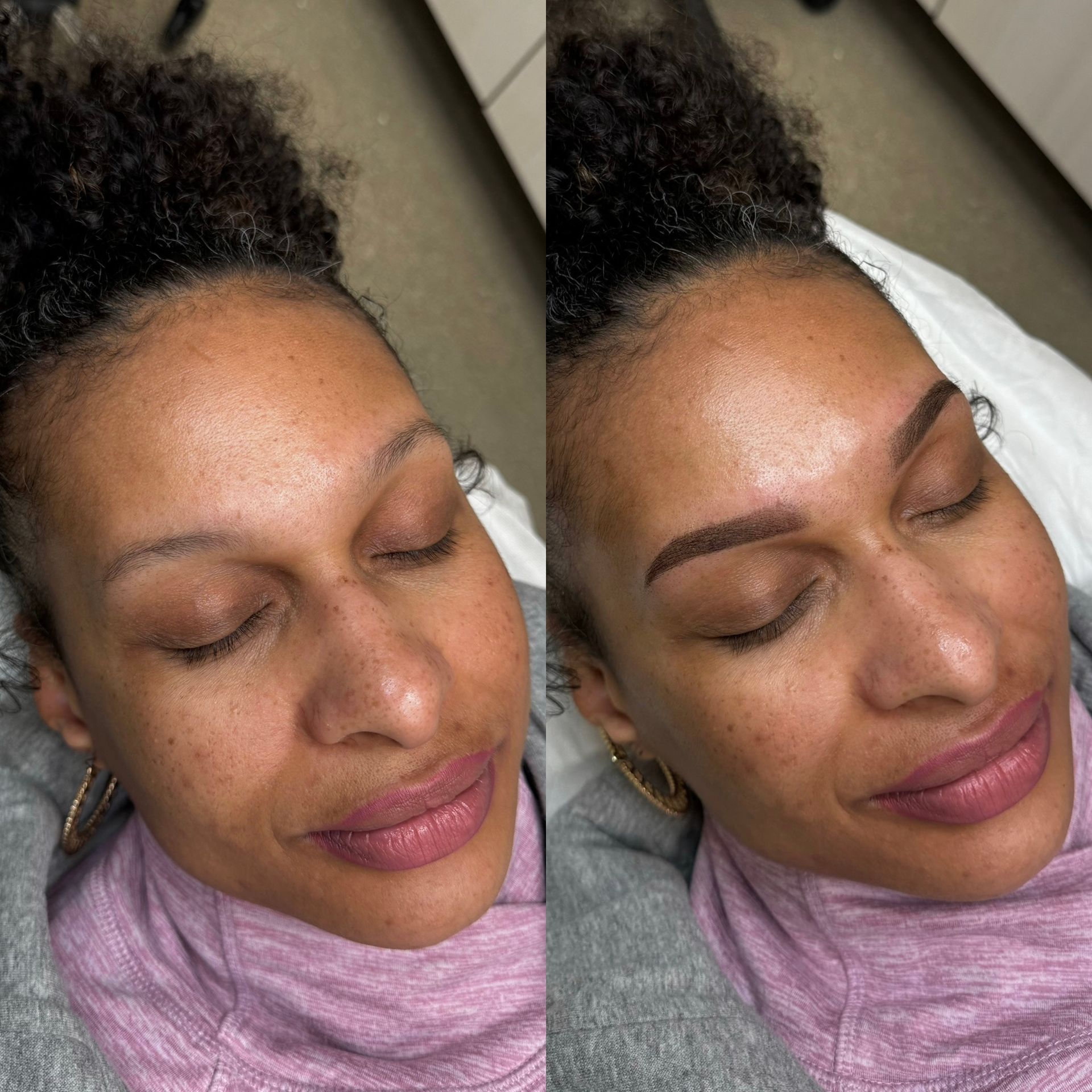 Lexington KY ombre powder brows tattoo