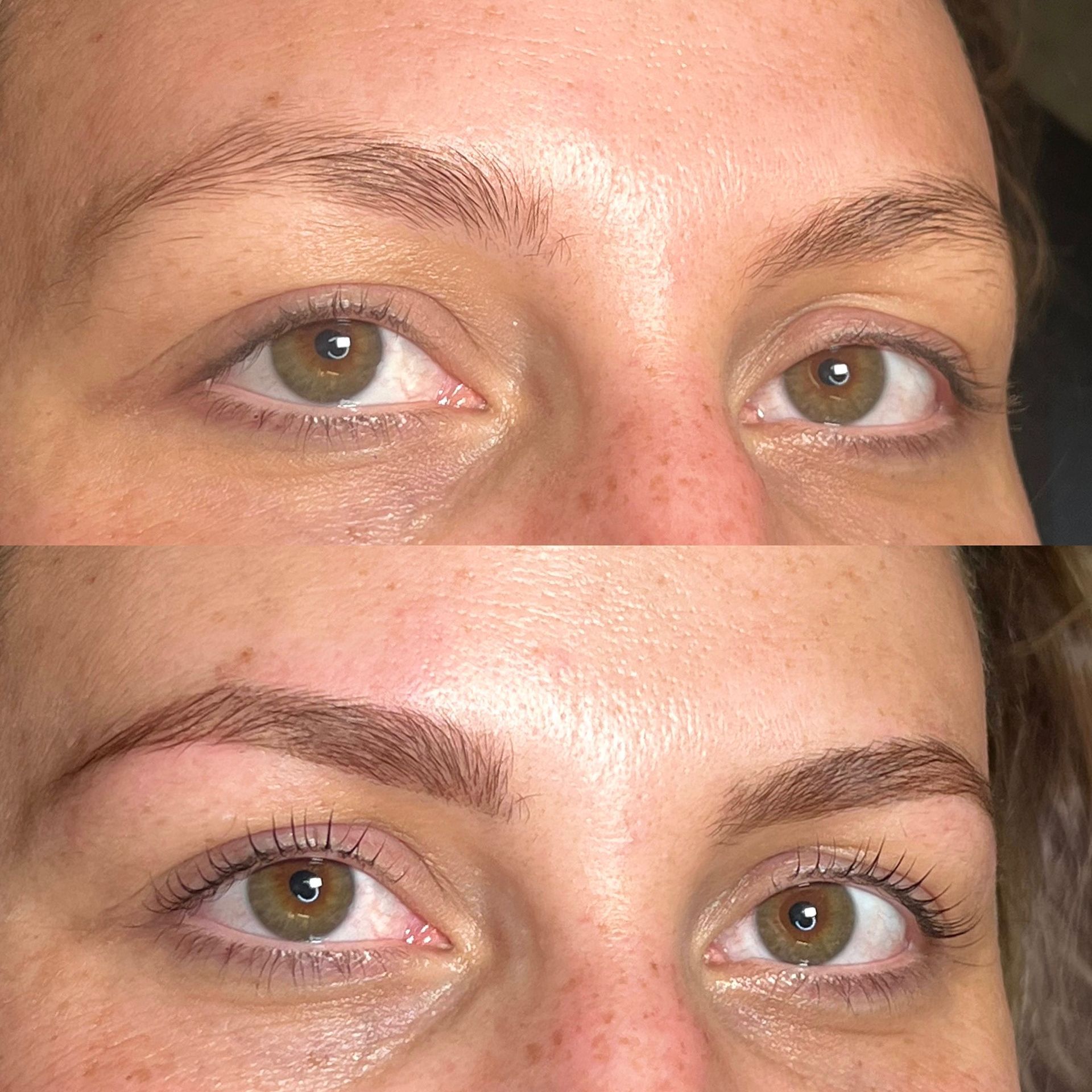 brow wax and henna tint lash lift lexington