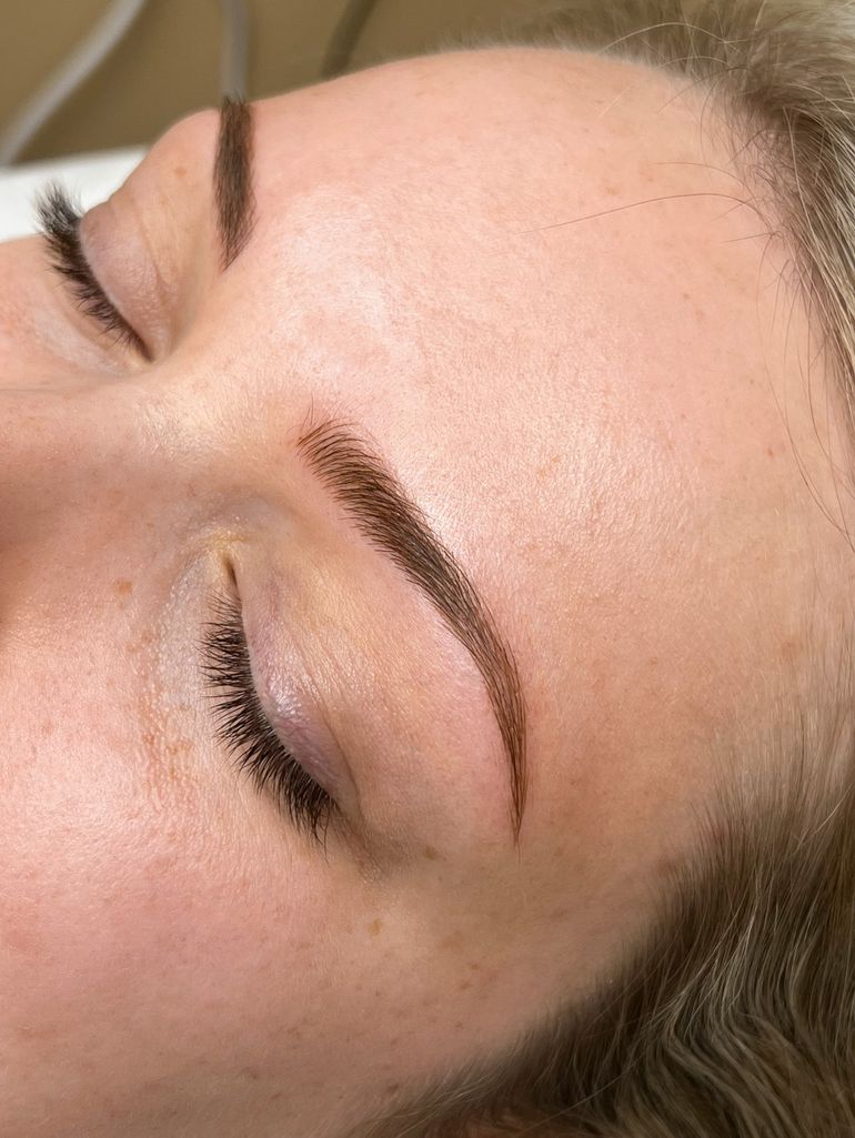 Lexington microblading eyebrow armament makeup artist