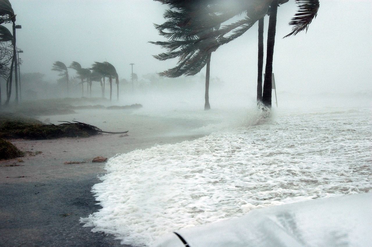 Foto huracan en Florida