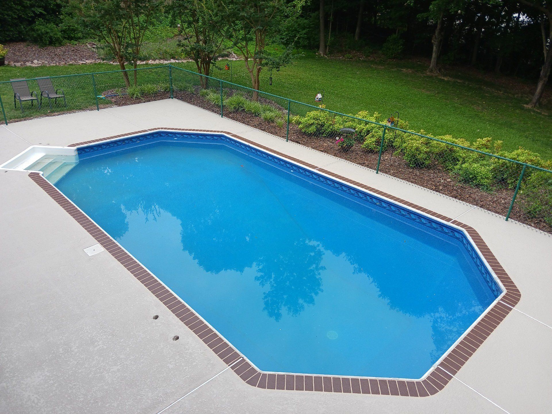 Swimming Pool — Kannapolis, NC — Rodriguez Decorative Concrete Coating