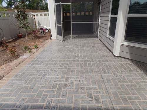 A Door And A Concrete Floor — Kannapolis, NC — Rodriguez Decorative Concrete Coating