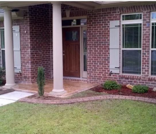 House — Kannapolis, NC — Rodriguez Decorative Concrete Coating