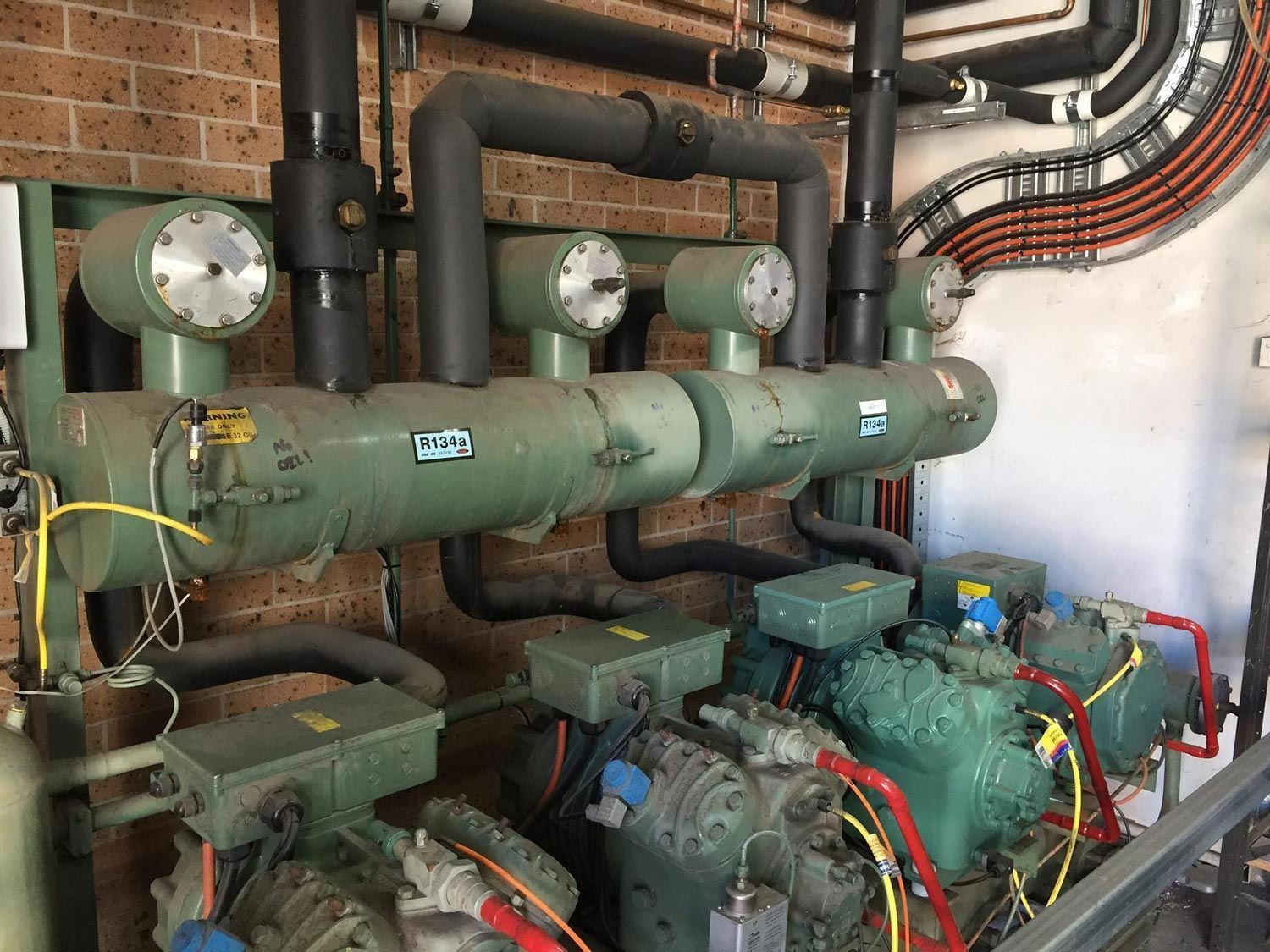A Industrial Refrigeration Compressor System — Premiair Refrigeration, Air Conditioning & Electrical in Tamworth, NSW