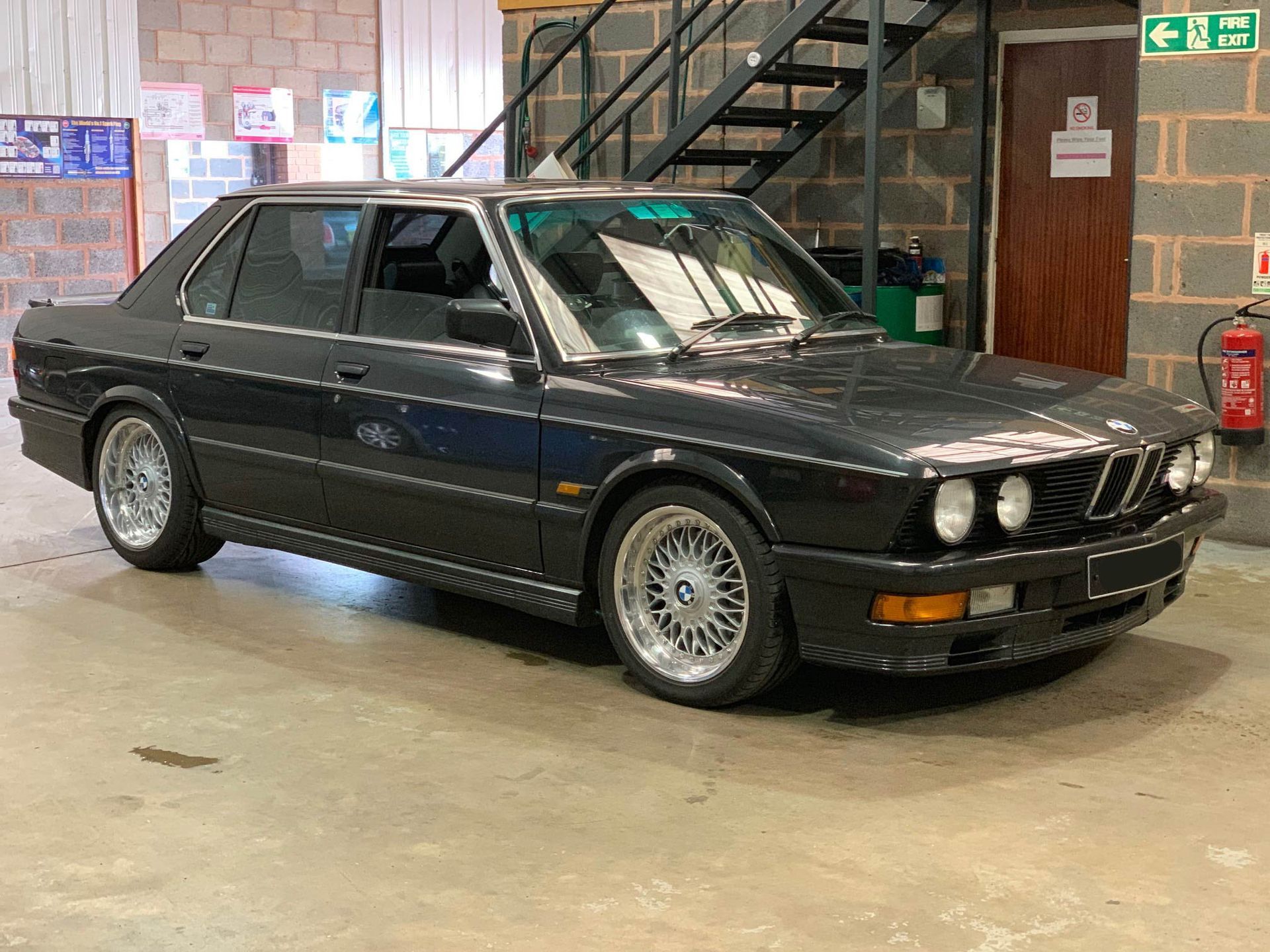 BMW service light reset and inspection