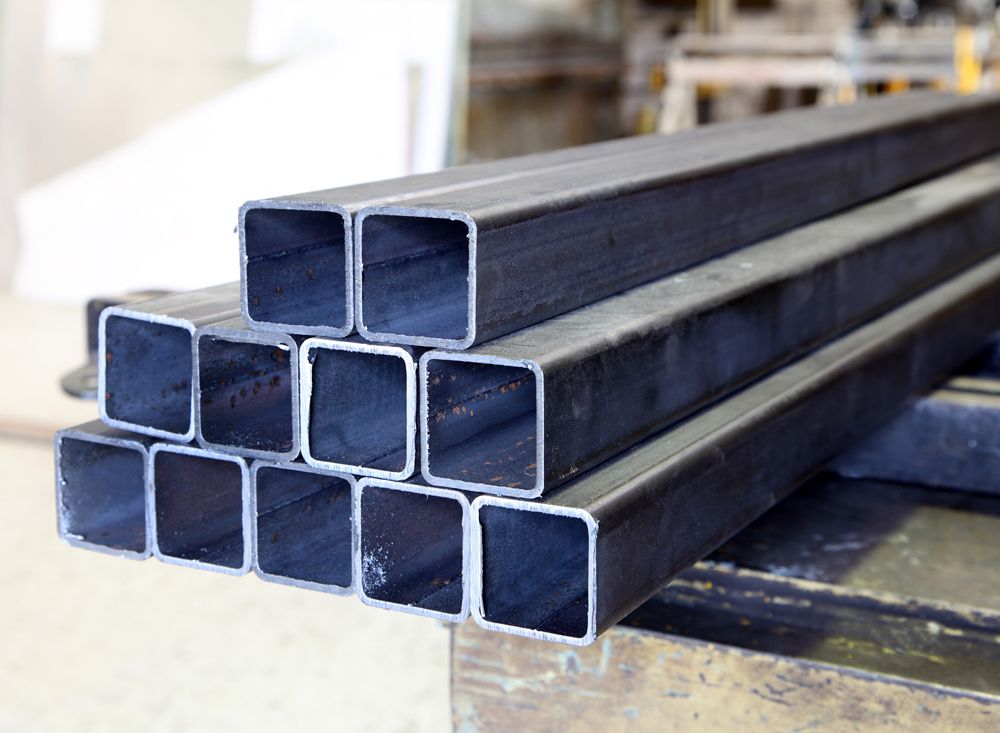 Stack of Steel Square Tubes — Sunshine North, VIC — Brimbank Steel