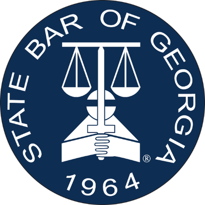The seal of the state bar of georgia from 1964
