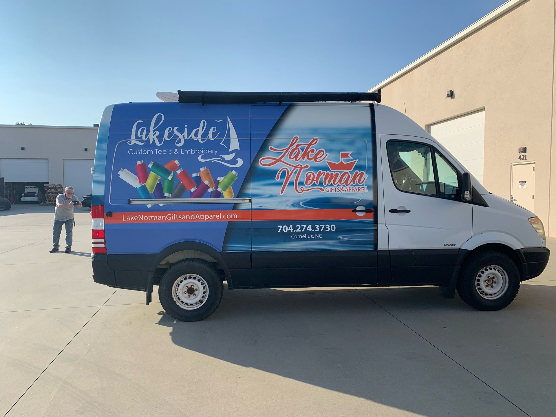 Mercedes Sprinter van wraps in Charlotte, NC