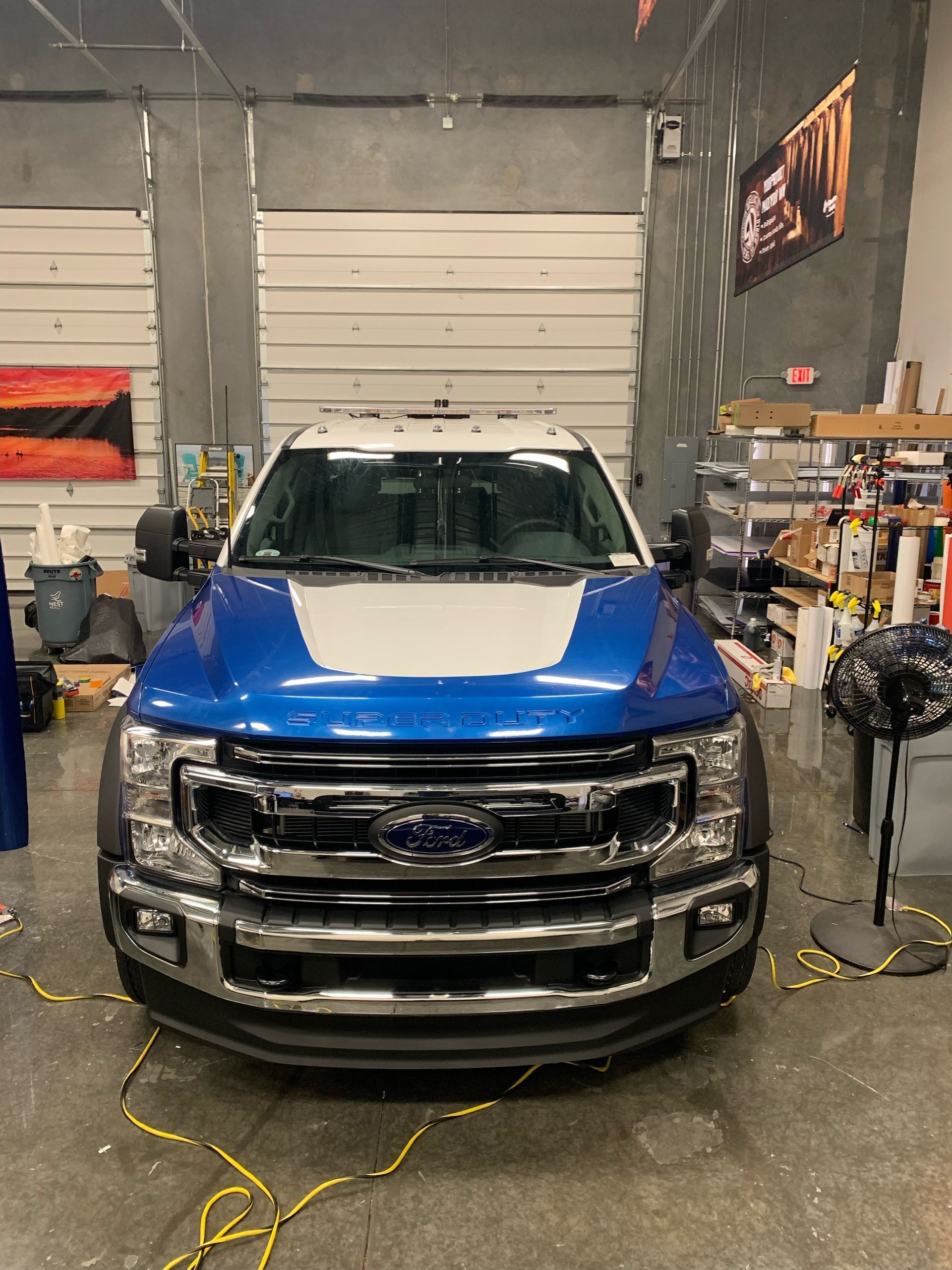 Fleet & work vehicle vinyl wrap services in Pineville, NC