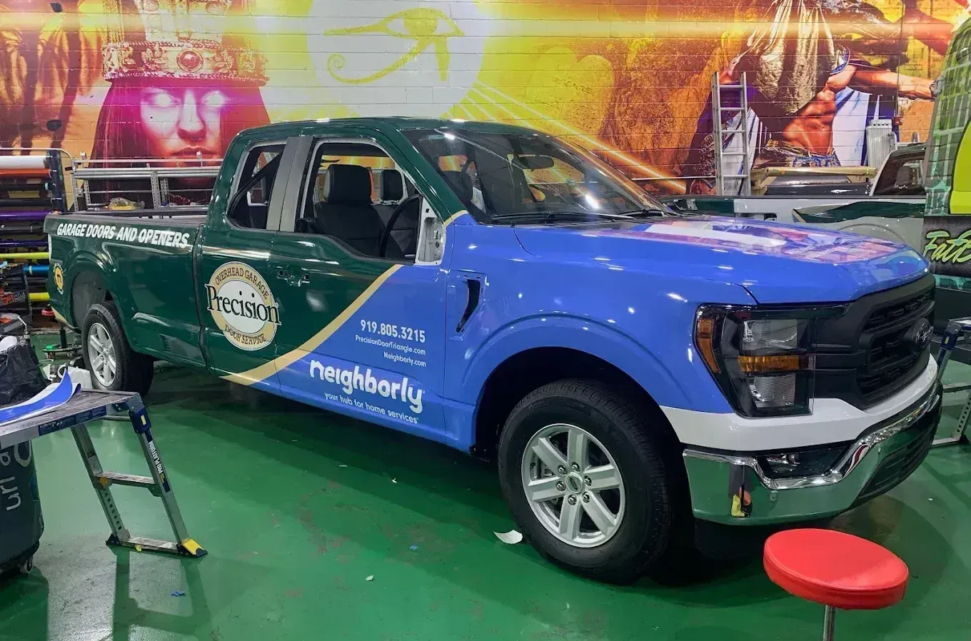 Custom Ford-150 vinyl wraps in Charlotte, NC Custom Ford-150 vinyl wraps in Charlotte, NC