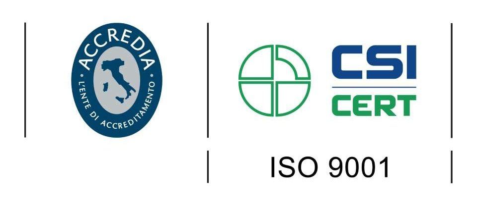 loghi accredia e csi