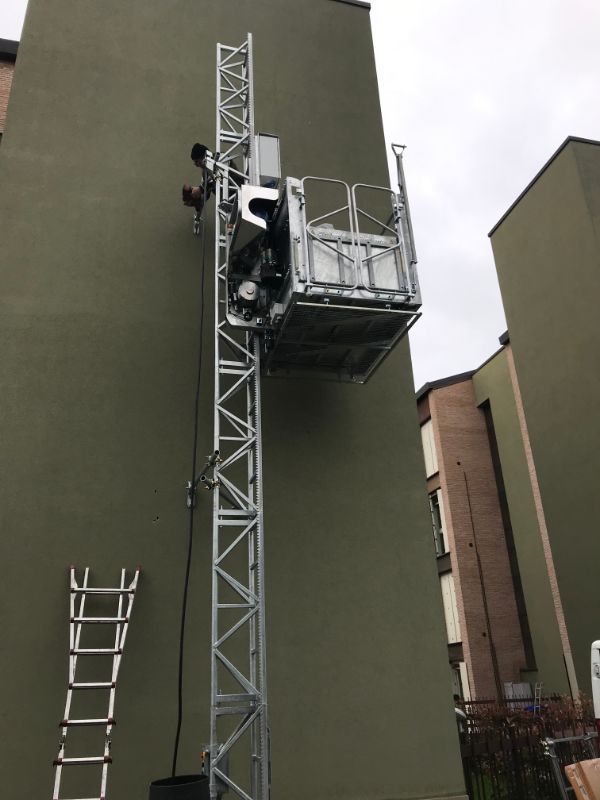 piattaforma per trasporto edile