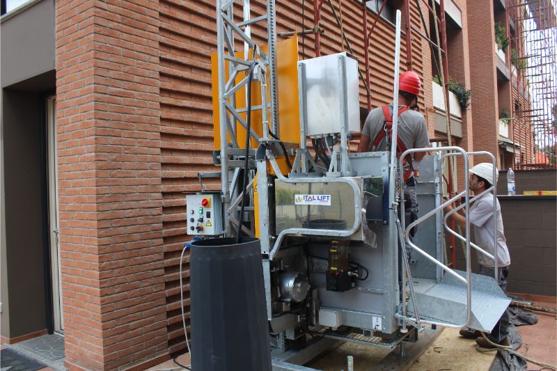 piattaforma di sollevamento