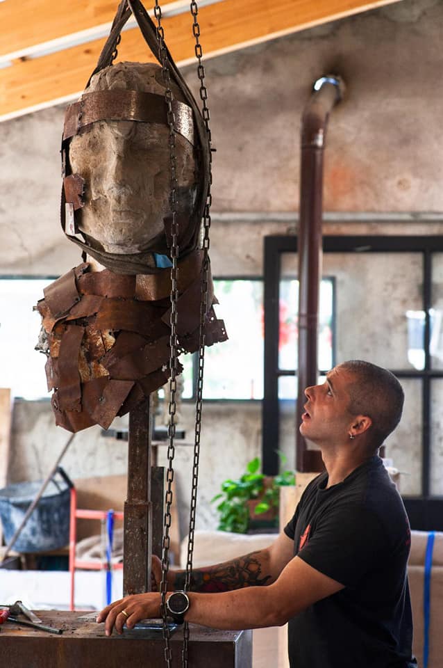 carpenteria in ferro lavorazione