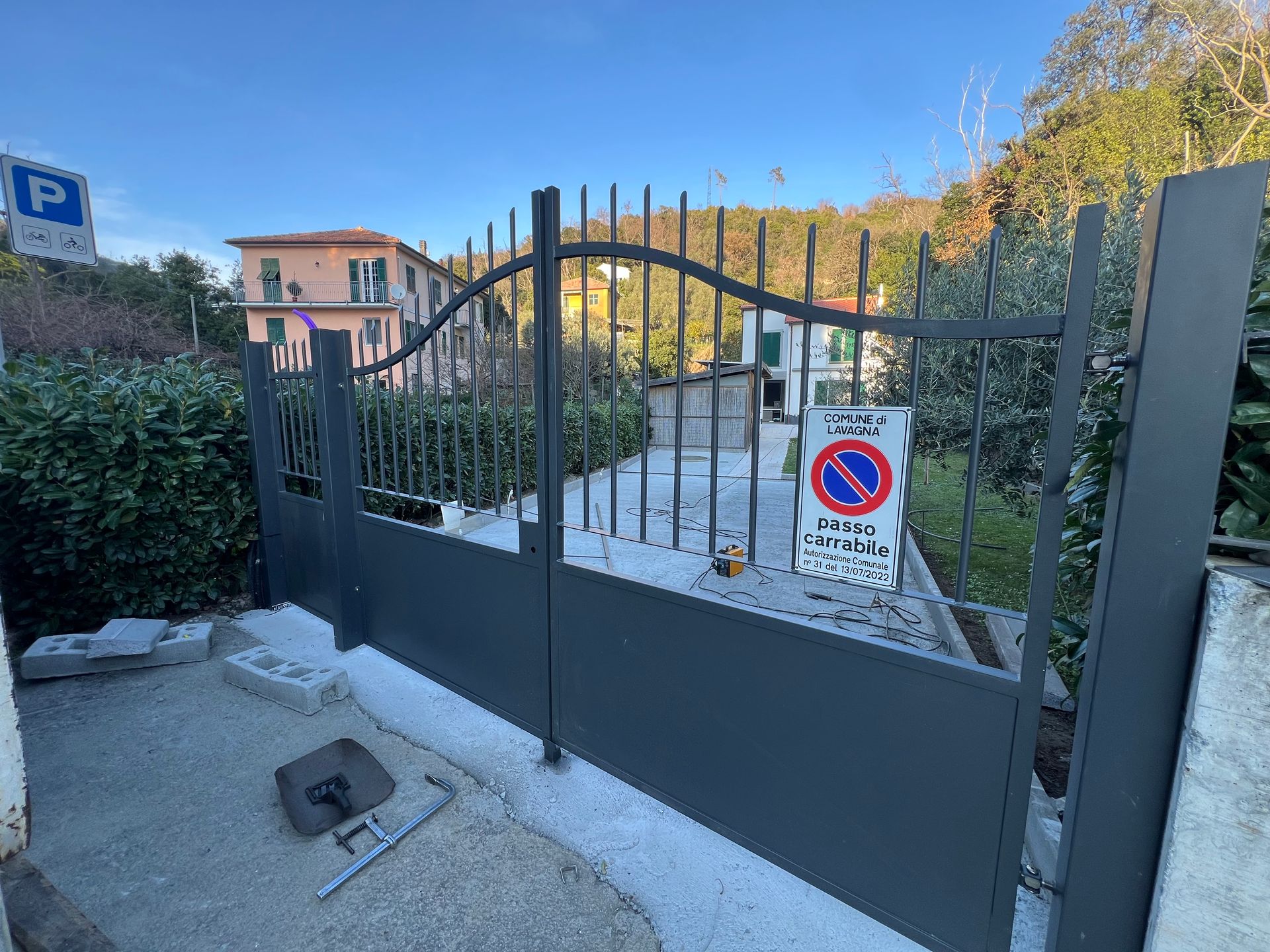 cancelli in ferro su misura Sestri Levante