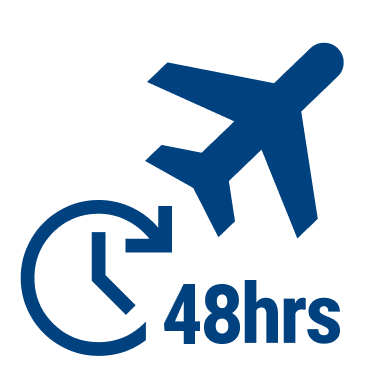 48-Hour Dispatch with International Coverage