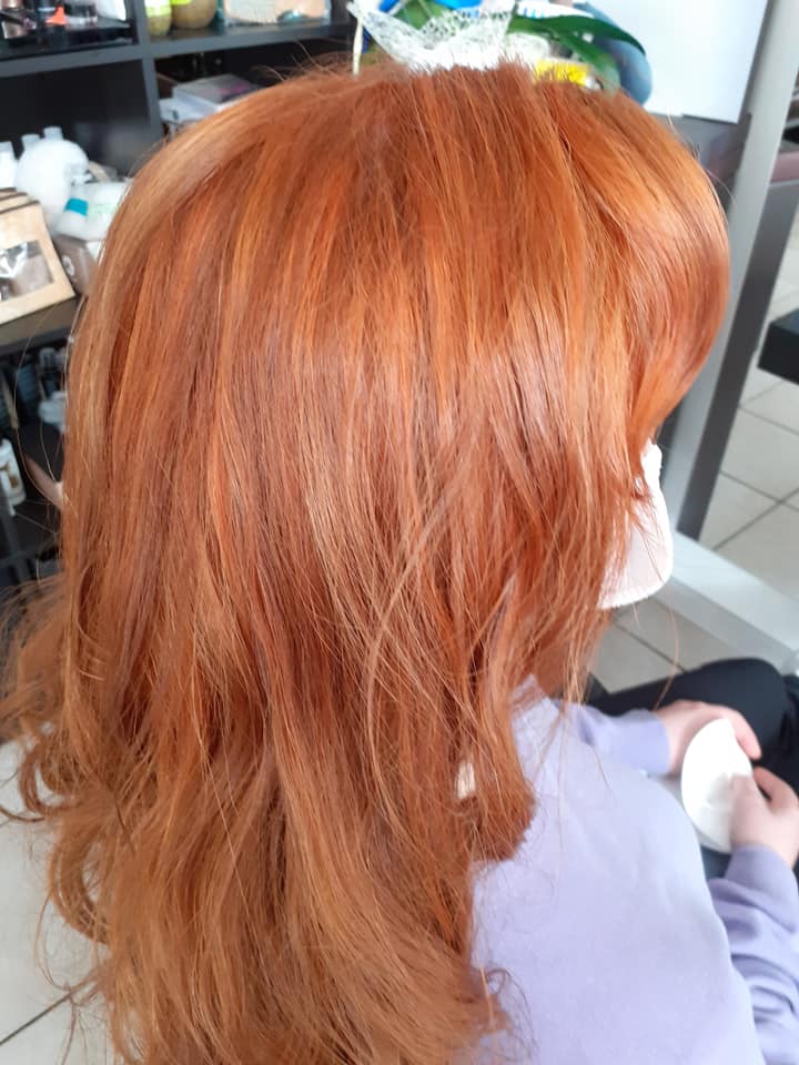 colorazione capelli rossi